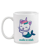 Wish Cat Unicorn Mermaid Mug -SPIdeals Designs