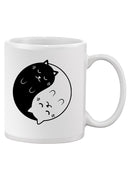 Ying Yang Cats Mug -SPIdeals Designs