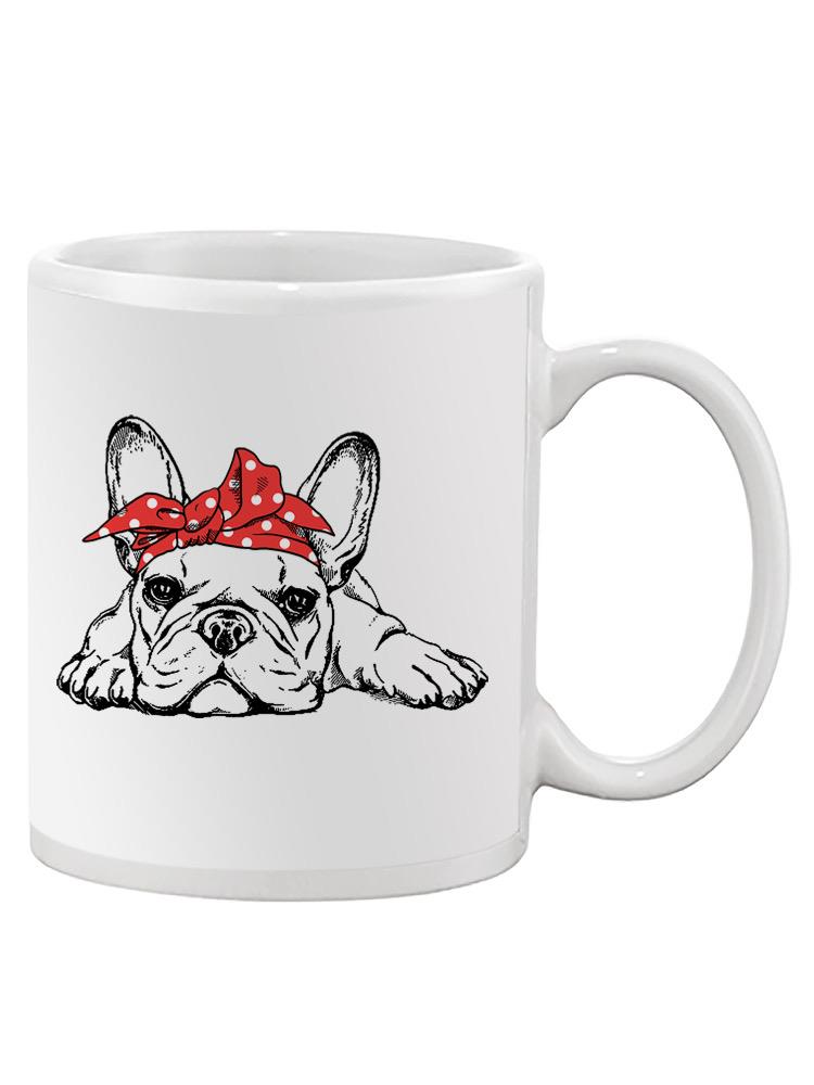 Cute French Bulldog Laying Mug -SPIdeals Designs