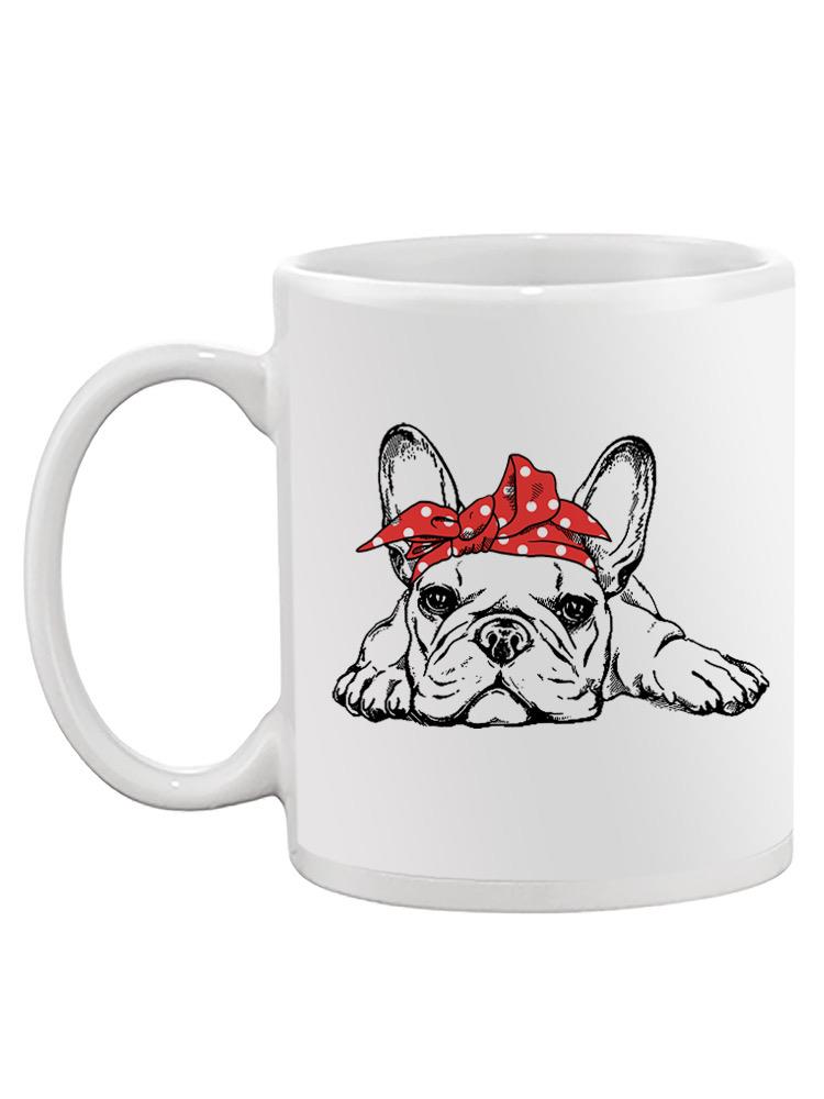 Cute French Bulldog Laying Mug -SPIdeals Designs