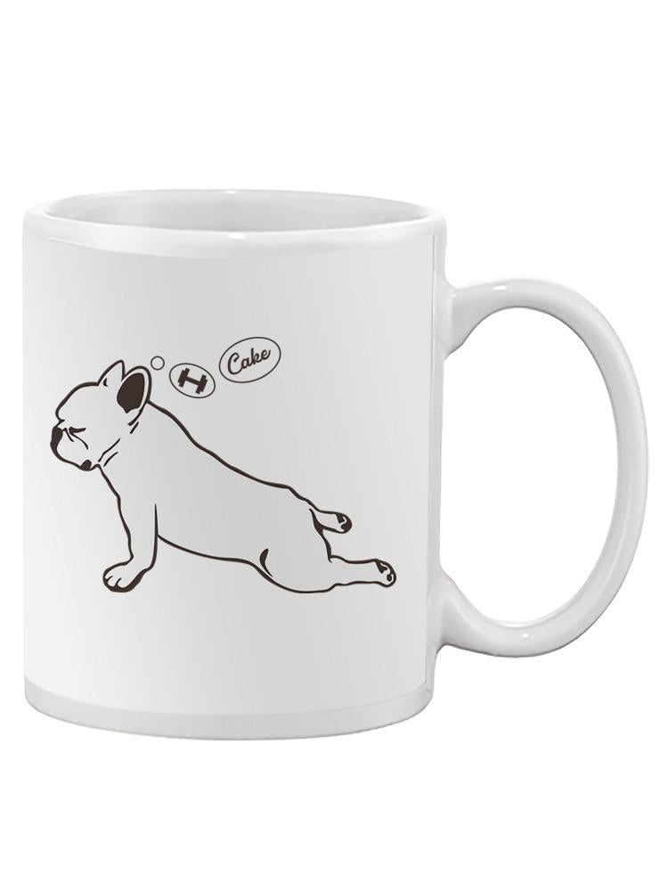 French Bulldog Yoga Style Mug -SPIdeals Designs