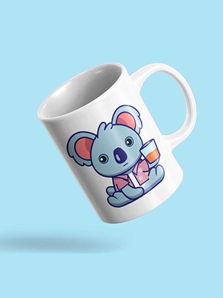 Koala With A Drink Mug -SPIdeals Designs