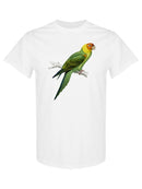 Parrot On A Branch T-shirt -SPIdeals Designs