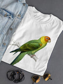 Parrot On A Branch T-shirt -SPIdeals Designs