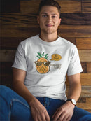 Pineapple Enjoys Life T-shirt -SPIdeals Designs