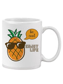 Pineapple Enjoys Life Mug -SPIdeals Designs