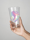 Colorful Alien Face Pint Glass -SPIdeals Designs