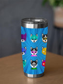 Superhero Costume Dogs Tumbler -SPIdeals Designs
