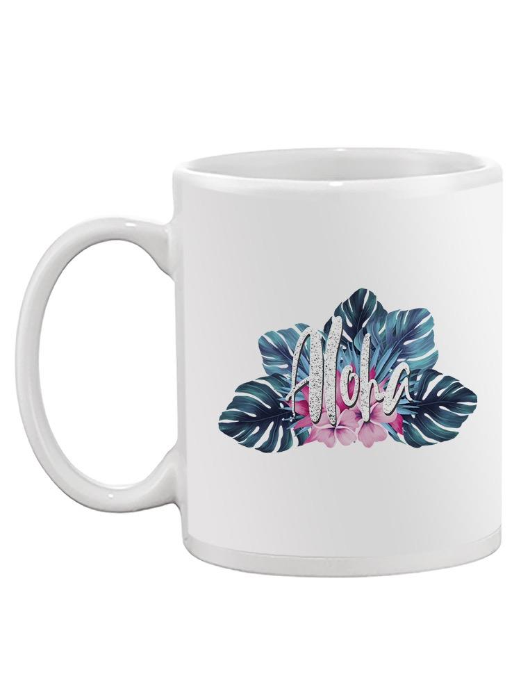 Aloha Flowers Mug -SPIdeals Designs