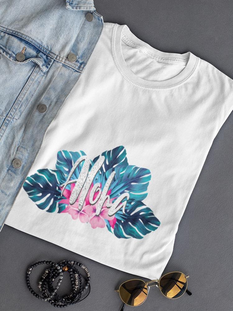 Aloha Flowers T-shirt -SPIdeals Designs