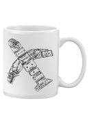 Passport Stamp Plane Mug -SPIdeals Designs
