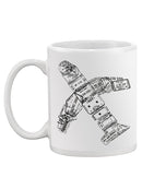 Passport Stamp Plane Mug -SPIdeals Designs