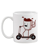 Coffee Riding A Bicycle Mug -SPIdeals Designs