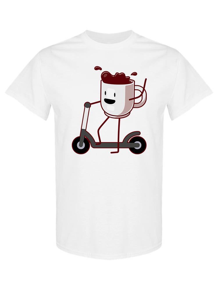 Coffee Riding A Bicycle T-shirt -SPIdeals Designs