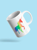 Rainbow Unicorn Mug -SPIdeals Designs