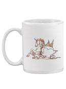 Unicorn And Clouds Mug -SPIdeals Designs