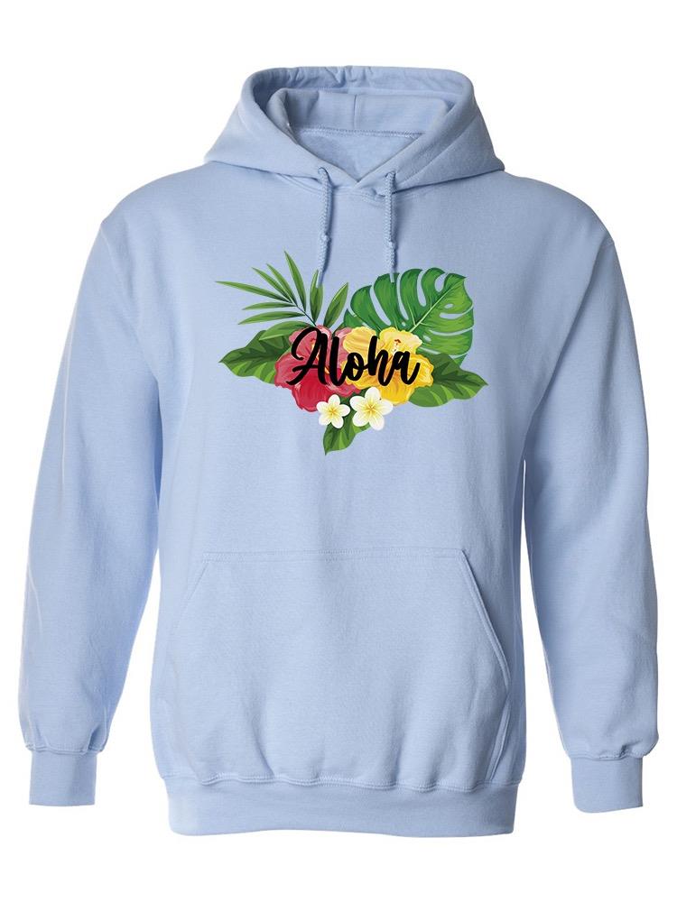 Aloha Leaves Hoodie -SPIdeals Designs