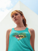 Aloha Leaves T-shirt -SPIdeals Designs