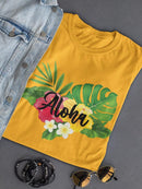Aloha Leaves T-shirt -SPIdeals Designs