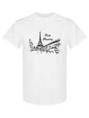 Paris Mornig Art T-shirt -SPIdeals Designs