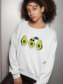 Avocado Greeting Hoodie or Sweatshirt -SPIdeals Designs