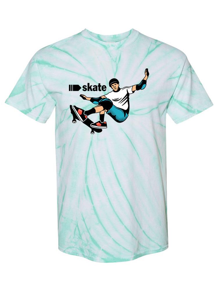 Skater Dude Tie Dye Tee -SPIdeals Designs