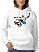 Skater Dude Hoodie -SPIdeals Designs