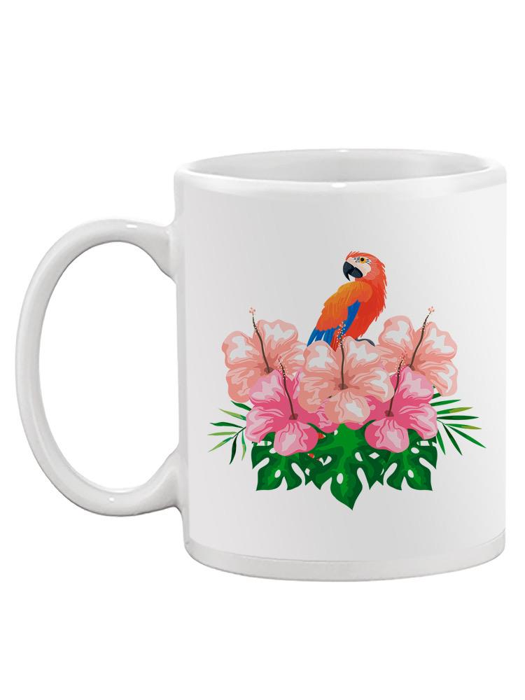 Flowers And A Bird Mug -SPIdeals Designs