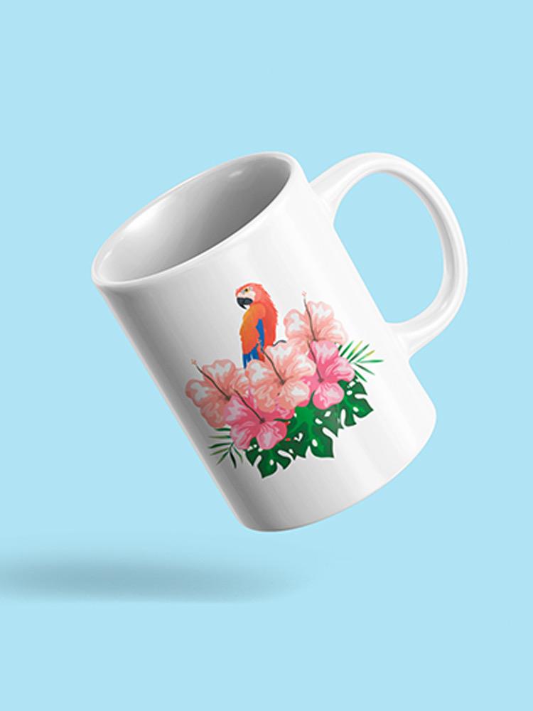 Flowers And A Bird Mug -SPIdeals Designs