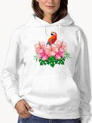 Flowers And A Bird Hoodie -SPIdeals Designs