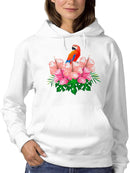 Flowers And A Bird Hoodie -SPIdeals Designs