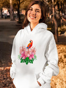Flowers And A Bird Hoodie -SPIdeals Designs
