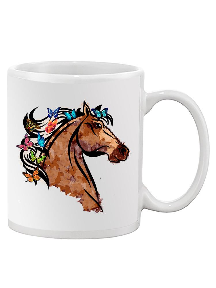Portrait Of A Horse Mug -SPIdeals Designs