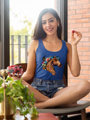 Portrait Of A Horse Racerback Tank -SPIdeals Designs