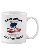 Califonia Golden State Bear Mug -SPIdeals Designs