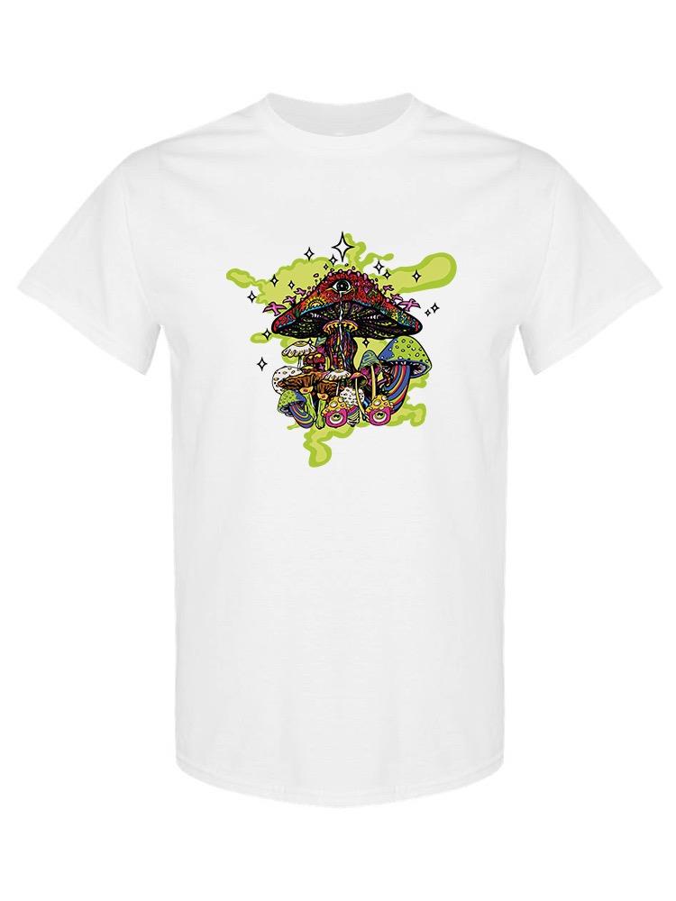 Psychedelic Mushrooms T-shirt -SPIdeals Designs
