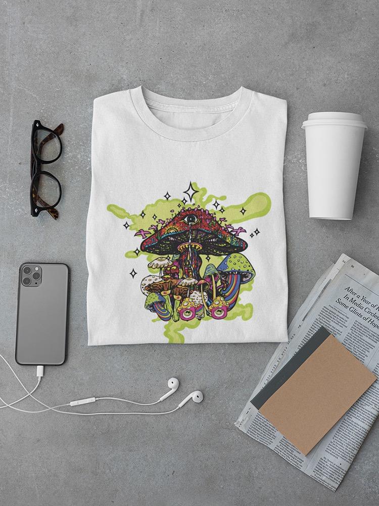 Psychedelic Mushrooms T-shirt -SPIdeals Designs