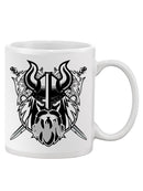 Viking With Swords Mug -SPIdeals Designs