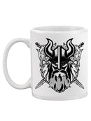 Viking With Swords Mug -SPIdeals Designs