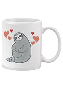 Lovely Sloth Sitting Mug -SPIdeals Designs