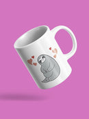 Lovely Sloth Sitting Mug -SPIdeals Designs