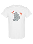 Lovely Sloth Sitting T-shirt -SPIdeals Designs