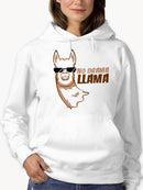 The No Drama Llama. Hoodie -SPIdeals Designs