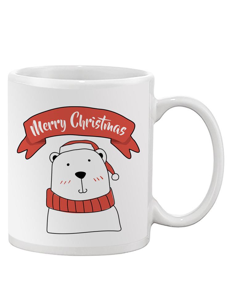 Merry Christmas Polar Bear Mug -SPIdeals Designs