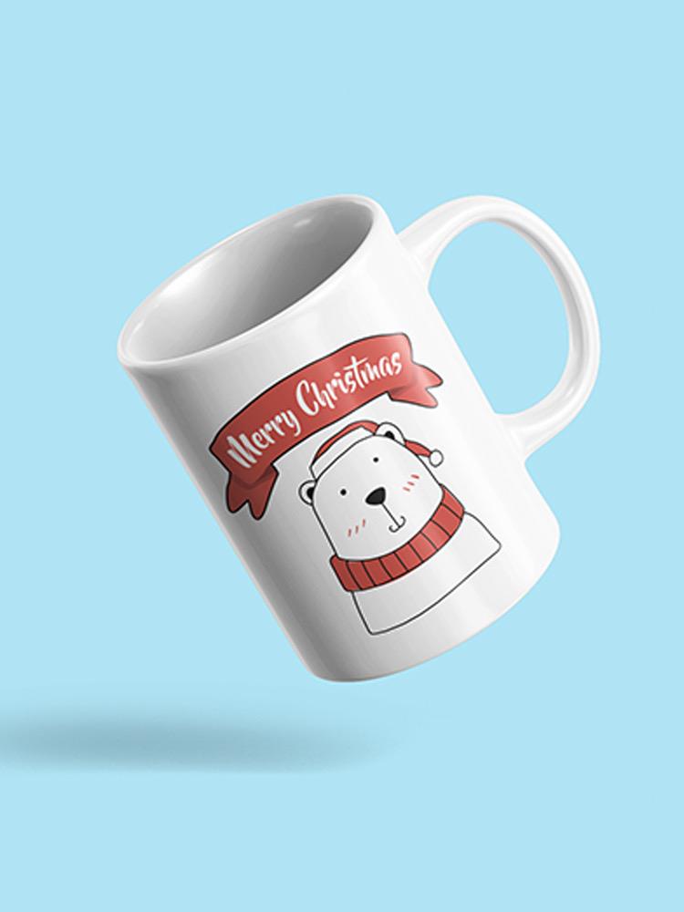 Merry Christmas Polar Bear Mug -SPIdeals Designs