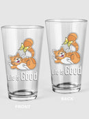 Life Is Good Kitten Pint Glass -SPIdeals Designs