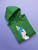 Wolf's Half Face Hoodie or Sweatshirt -SPIdeals Designs