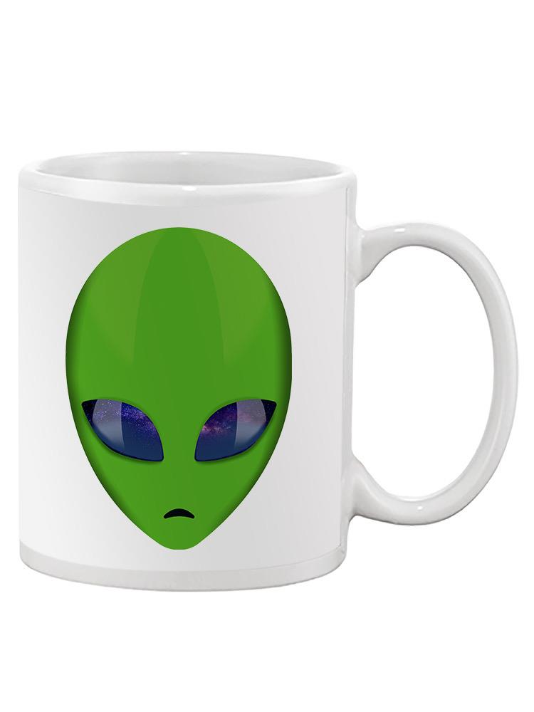 Green Alien Mug -SPIdeals Designs
