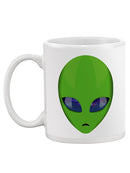 Green Alien Mug -SPIdeals Designs