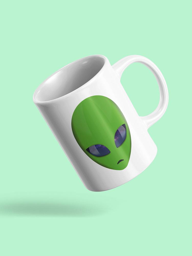 Green Alien Mug -SPIdeals Designs